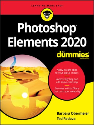 cover image of Photoshop Elements 2020 For Dummies